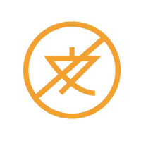 No jargon icon